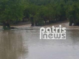 Φωτογραφία για Πλημμυρισμένο τοπίο η Σαλμώνη – Εικόνες καταστροφής από drone