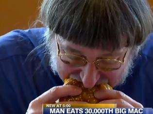 Φωτογραφία για Έφαγε 30.000 Big Mac αλλά... πεινάει ακόμα