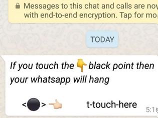 Φωτογραφία για WhatsApp: Αν λάβεις αυτά τα μηνύματα θα “κολλήσει” το Android smartphone σου [video]