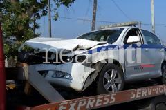 Τροχαίο με περιπολικό της ΕΛ.ΑΣ που πέρασε με κόκκινο! (ΦΩΤΟ & ΒΙΝΤΕΟ)