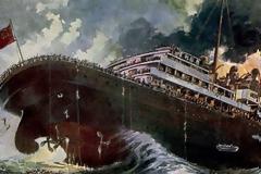 Ο τορπιλισμός του υπερωκεάνιου «Λουζιτάνια»