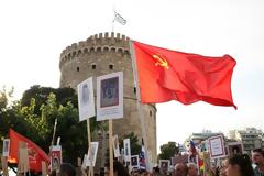 Το «Αθάνατο Τάγμα» παρελαύνει στη Θεσσαλονίκη