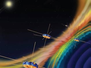 Φωτογραφία για Η NASA έλυσε το μυστήριο του μαγνητικού πεδίου που στροβιλίζεται γύρω από τη Γη
