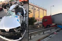 Κηφισός-Τροχαίο: Γιο & αδελφό έχασε σε τροχαία ο οδηγός της νταλίκας