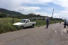 Αγρίνιο: Εκτροπή αγροτικού κοντά στον κόμβο Αμαλίας – Στο νοσοκομείο ο οδηγός (φωτο)