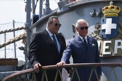 Επίσκεψη του Πρίγκιπα της Ουαλίας στην τριήρη «ΟΛΥΜΠΙΑΣ» και το Θωρηκτό «ΑΒΕΡΩΦ»