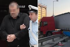 Οδηγός νταλίκας: «Πήγαινα με 60, δεν «άκουσε» το τιμόνι» – Αστυνομικοί: «Ήταν μεθυσμένος, δεν μπορούσε να σταθεί...»