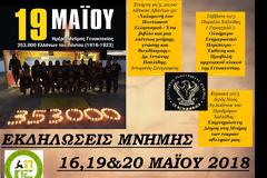 Εκδηλώσεις μνήμης της Γενοκτονίας των Ποντίων στη Χαλκίδα