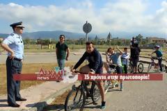 Μικροί οδηγοί στο Πάρκο Κυκλοφοριακής Αγωγής Μεσολογγίου