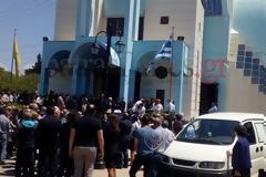 Αχαΐα: Σε κλίμα οδύνης η κηδεία του 44χρονου αγρότη Παναγιώτη Τσαρούχη