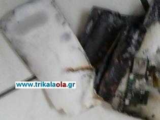 Φωτογραφία για Απίστευτο: Ανατινάχτηκε και πήρε φωτιά συσκευή Power Bank στα Τρίκαλα - Σοκάρουν οι εικόνες