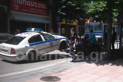 Τροχαίο στο κέντρο της Λάρισας με δύο περιπολικά που… τράκαραν μεταξύ τους