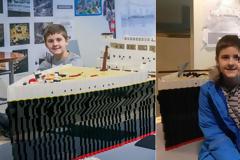 15χρονο αγόρι με αυτισμό έφτιαξε τον Τιτανικό με τουβλάκια Lego