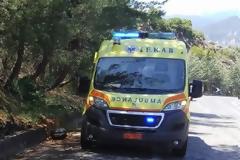 Σοβαρό τροχαίο με μηχανή στον Μπράλο