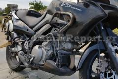 Λαμία: Σοβαρό τροχαίο με μηχανή στις στροφές του Μπράλου [photos]