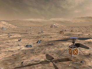 Φωτογραφία για Η NASA ετοιμάζει αυτόνομο ελικόπτερο για τον πλανήτη Άρη [video]