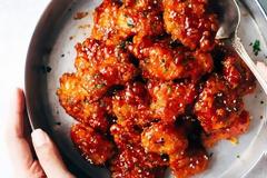 Μπουκιές κοτόπουλου με έξτρα παρμεζάνα