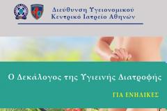 O Δεκάλογος της Υγιεινής Διατροφής