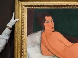 Φωτογραφία για Πόσο πουλήθηκε το «Ξαπλωμένο γυμνό» του Μοντιλιάνι
