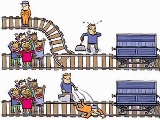 Φωτογραφία για Λύσε το πρόβλημα με το τρένο: Θα σκοτώνατε έναν άνθρωπο για να σώσετε πέντε; [photo]
