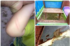 Θέματα ασφάλειας στην παιδική χαρά του οικισμού Παναγούλας στον ΜΥΤΙΚΑ (ΦΩΤΟ)