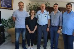 Συνάντηση του νέου ΔΣ της Ένωσης Αστυνομικών Υπαλλήλων Ρεθύμνου με τον Γενικό Αστυνομικό Διευθυντή Περιφέρειας Κρήτης Κ .Λαγουδάκη