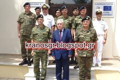 ΒΙΝΤΕΟ - ΦΩΤΟ  Ο ΑΝΥΕΘΑ Φώτης Κουβέλης στο Ευρωπαϊκό Στρατηγείο Λάρισας