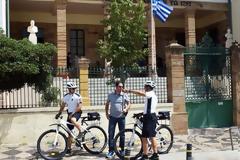 Επίσημη πρώτη των αστυνομικών με ποδήλατα σε Χίο και Μυτιλήνη (φωτό)