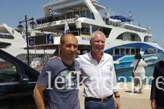 Στη Λευκάδα ο Λεονάρντο Ζαρντίμ (ΔΕΙΤΕ ΦΩΤΟ)