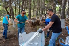 Εθελοντική δράση του Πολεμικού Ναυτικού για τον καθαρισμό της ΝΒΝΕ