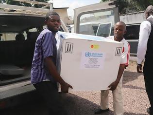 Φωτογραφία για Τα πρώτα 4.000 πειραματικά εμβόλια για τον ιό του Έμπολα στέλνει ο ΠΟΥ στο Κονγκό