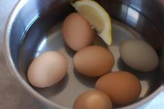 Βράζει αυγά και ρίχνει μέσα μια φέτα λεμόνι - Ο λόγος; Πανέξυπνος