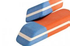 Το μπλε κομμάτι της γόμας ποτέ δεν φτιάχτηκε για να σβήνει το στυλό