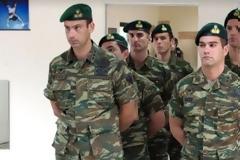 Τελετή Απονομής Πτερύγων Αλεξιπτωτιστών Ελεύθερης Πτώσης στη Σχολή Αλεξιπτωτιστών (ΣΧΑΛ)