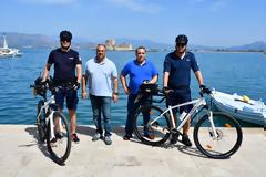 H Ένωση Αργολίδας για τους αστυνομικούς ποδηλάτες