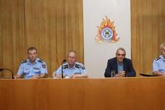 Σύσκεψη για την αντιπυρική περίοδο στο Κέντρο Επιχειρήσεων της Πυροσβεστικής