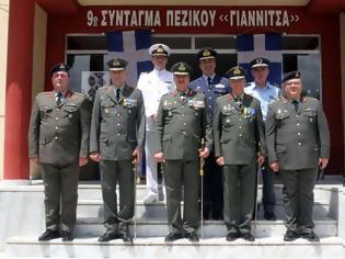 Φωτογραφία για Ανέλαβε νέος διοικητής του 9ου Συντάγματος ο Συνταγματάρχης Σταύρος Φωτεινάκης