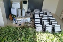 Skunk και αναβολικά βρήκαν οι αστυνομικοί σε σπίτι στην Κέρκυρα (ΒΙΝΤΕΟ)