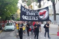 Για παραπληροφόρηση κάνει λόγο η Χρυσή Αυγή σχετικά με τα επεισόδια με «αντιφασίστες» στο Πέραμα