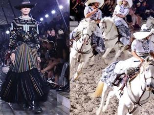 Φωτογραφία για Dior Cruise 2019: Άλογα και αμαζόνες στο catwalk