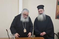 Ο Πατριαρχικός επίτροπος Κανάγκας π. Θεοδόσιος στην Έδεσσα και τα Γιαννιτσά