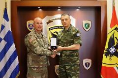Συνάντηση Αρχηγού ΓΕΣ με τον Διοικητή της 10ης Στρατιωτικής Διοίκησης Εναέριας και Πυραυλικής Άμυνας του Στρατού των ΗΠΑ, στην Ευρώπη