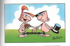 Αστείες εικόνες που περιγράφουν την καθημερινότητα του γάμου.