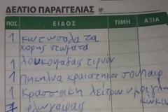 Επική παραγγελία σε κρητική ταβέρνα: «Φλωγαίραις και Πηκηλύα κραιατηκόν»!