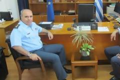 Ο Αγρινιώτης επίτιμος Γενικός Περιφερειακός Αστυνομικός Διευθυντής Φώτης Τσόλκας, στην έδρα της Αστυνομίας Δυτικής Ελλάδας