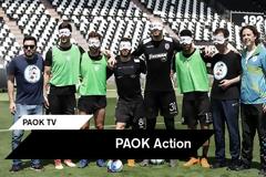 PAOK Action: Μάθημα εθελοντισμού και προώθηση της ενέργειας 