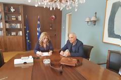 Συνάντηση Γ. Βαρεμένου και Χ. Σταρακά για σημαντικά θέματα της Περιφέρειας