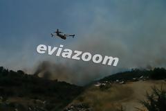 Εύβοια: Υπό μερικό έλεγχο η φωτιά στα Πολιτικά, χωρίς ενεργό μέτωπο στον Πισσώνα - Δείτε τι αναφέρει η Πυροσβεστική!
