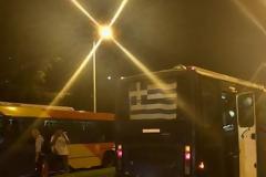 Εισαγγελική παρέμβαση για την επίθεση με μολότοφ κατά κλούβας των ΜΑΤ