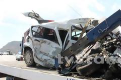 Νεκρή 32χρονη σε τροχαίο – σοκ στον Ορχομενό [Σκληρές εικόνες]